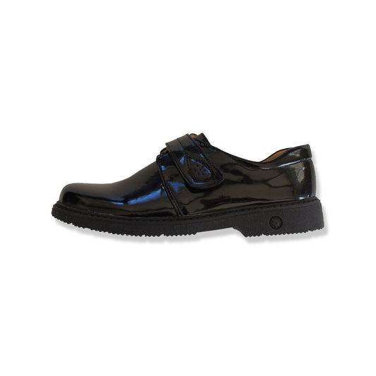 Alex School Shoes Black Size 25 to 38
