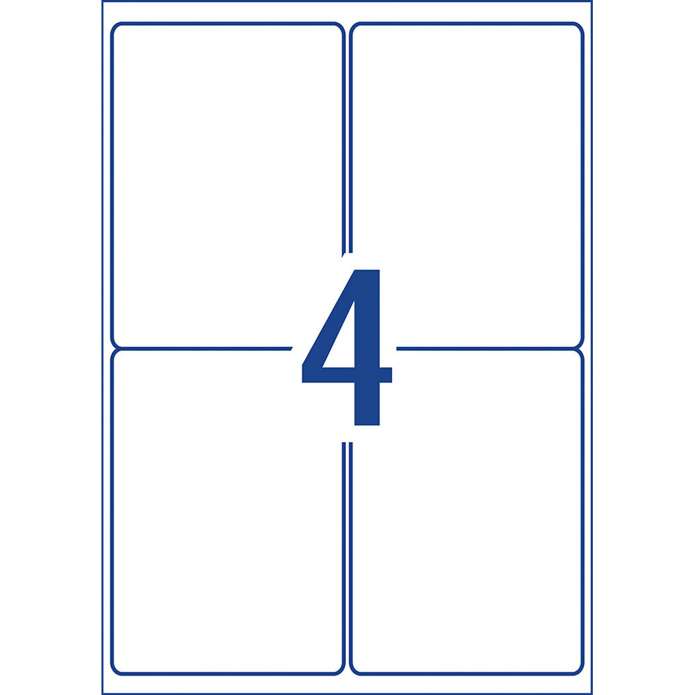 Avery J4774 Heavy Duty ID Labels 99.1x139mm – Inkjet