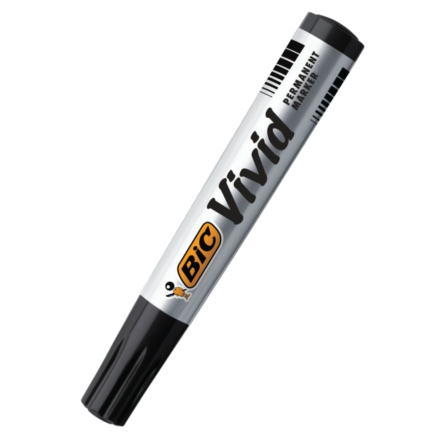BIC Vivid Permanent Marker Eco Bullet Tip Black