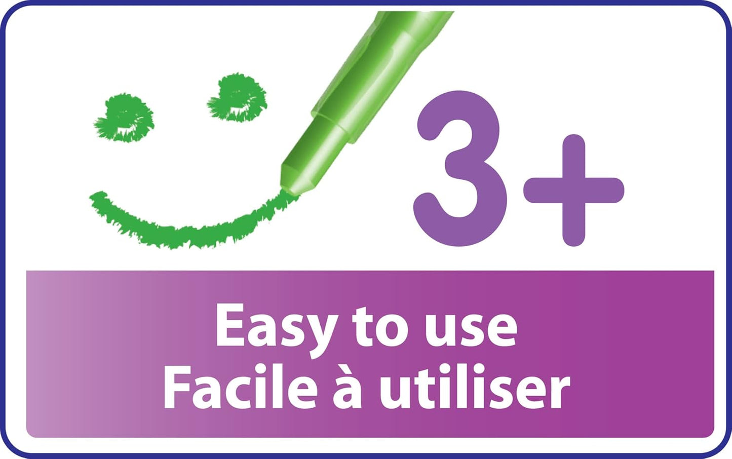 BIC Kids Twistable Crayons Turn and Colour 12 Pack