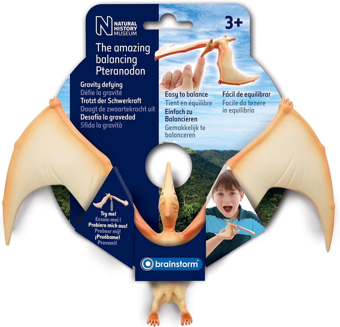 Brainstorm Toys Natural History Museum The Amazing Balancing Pteranodon