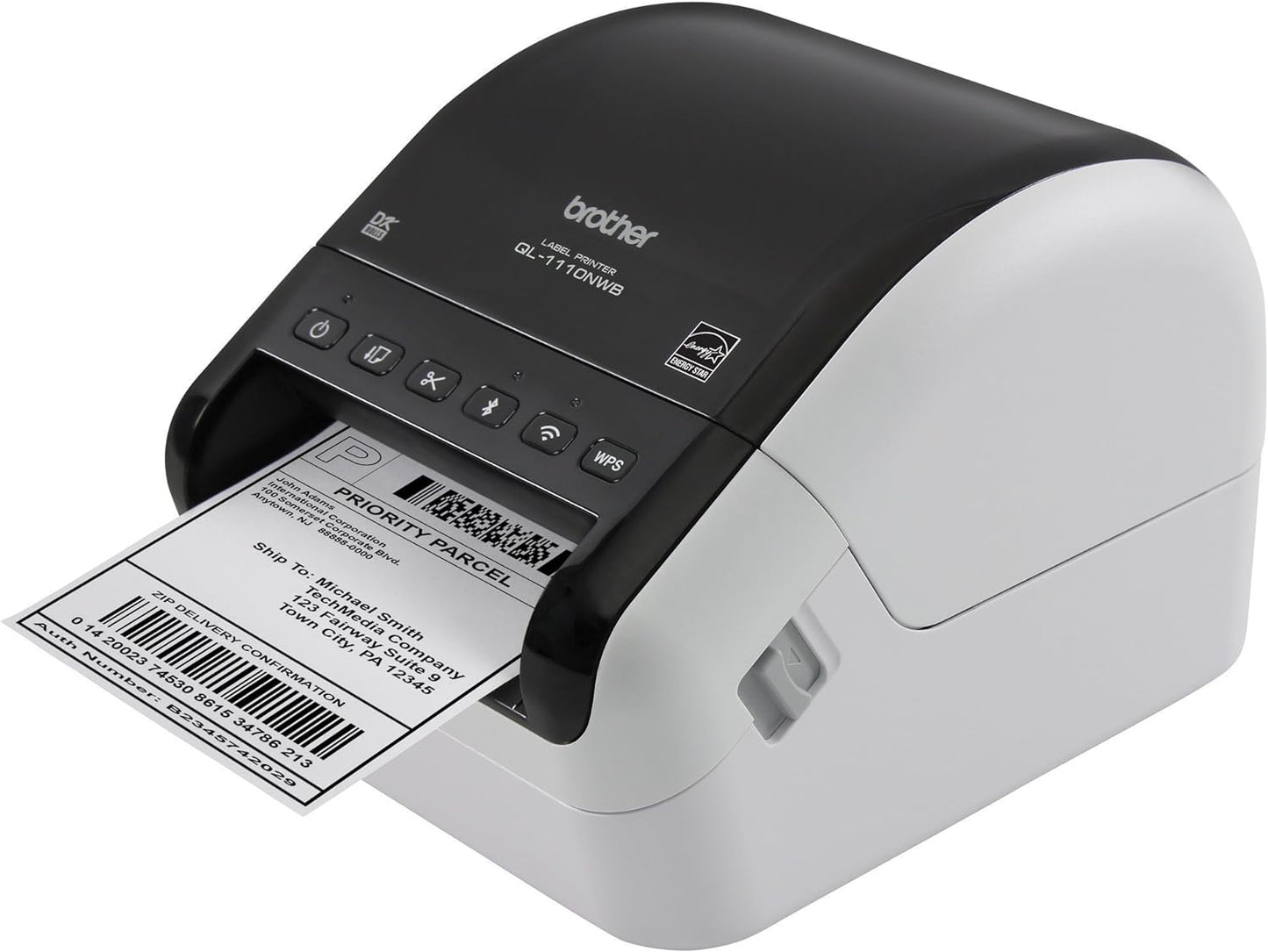 Brother QL1110NWB Desktop Thermal Label Printer Wide Format Wireless