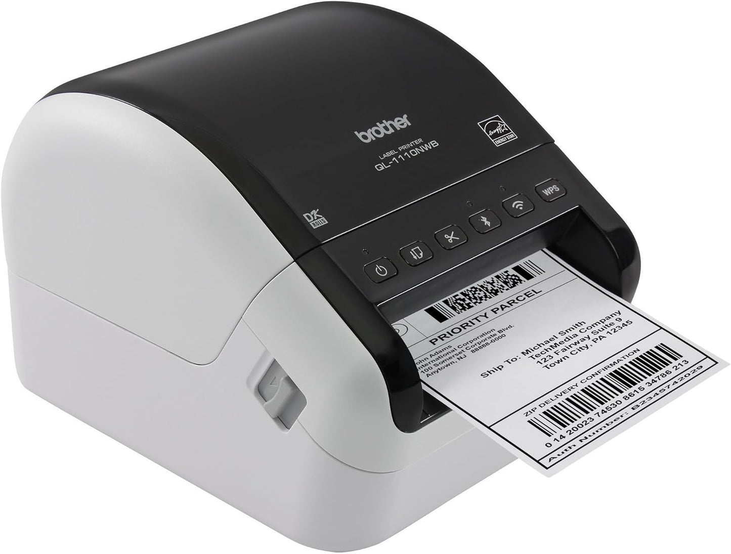 Brother QL1110NWB Desktop Thermal Label Printer Wide Format Wireless