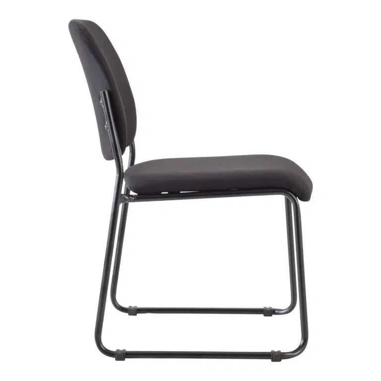 Buro Seating Chair Stackable Linkable Mario Blue