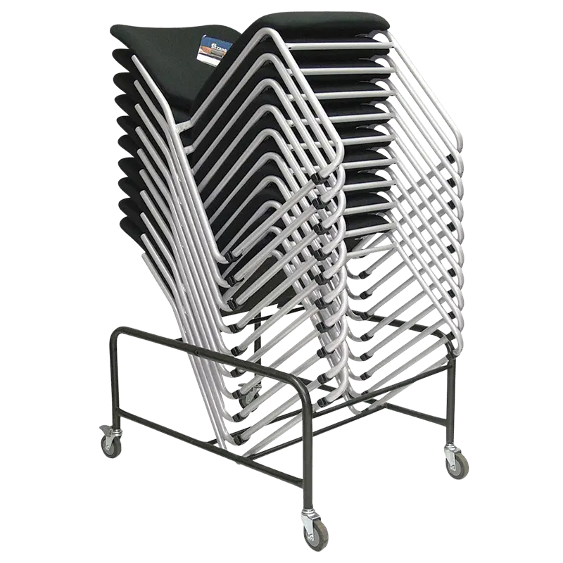 Buro Seating Chair Stackable Linkable Mario Blue