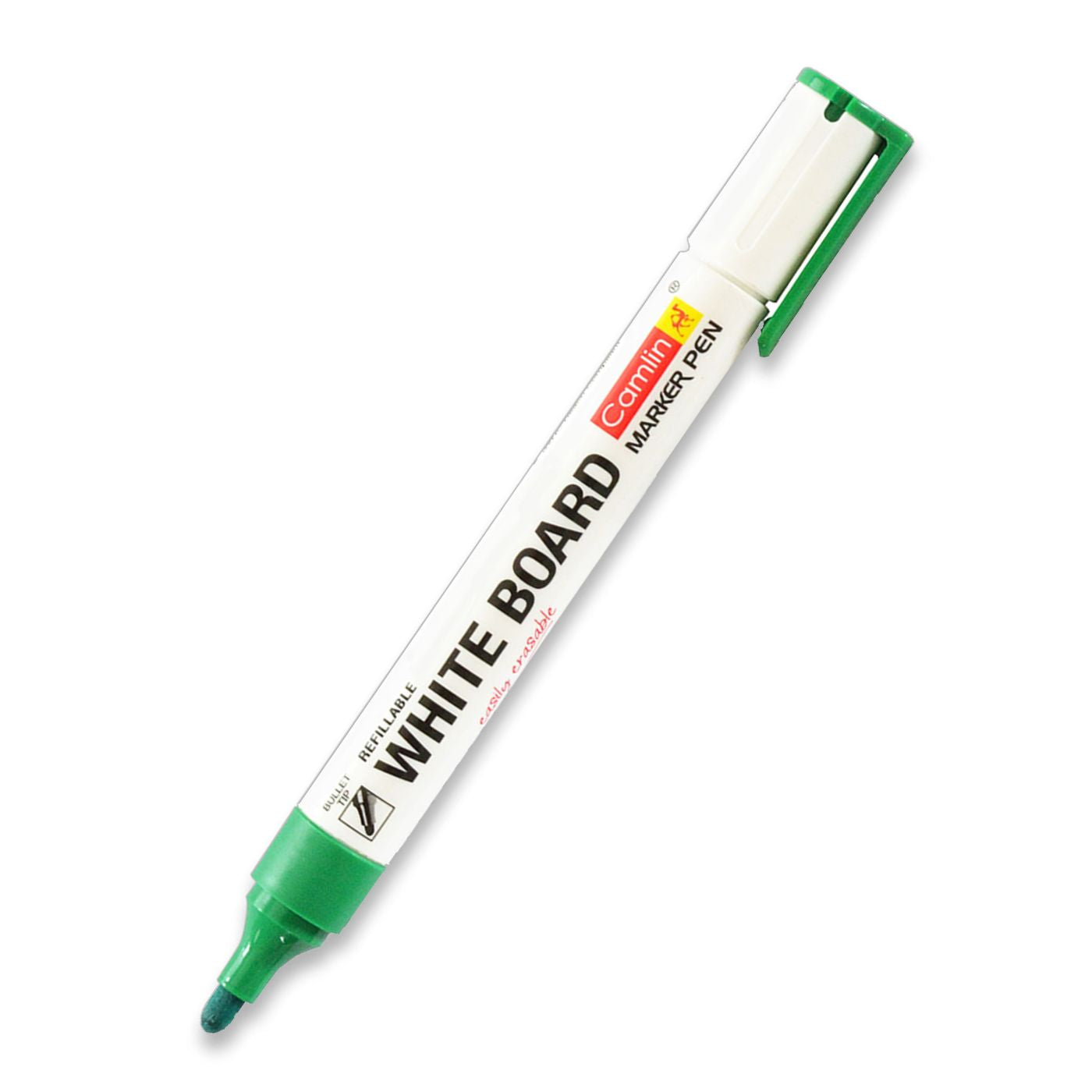 Camlin Whiteboard Marker Bullet Tip Green