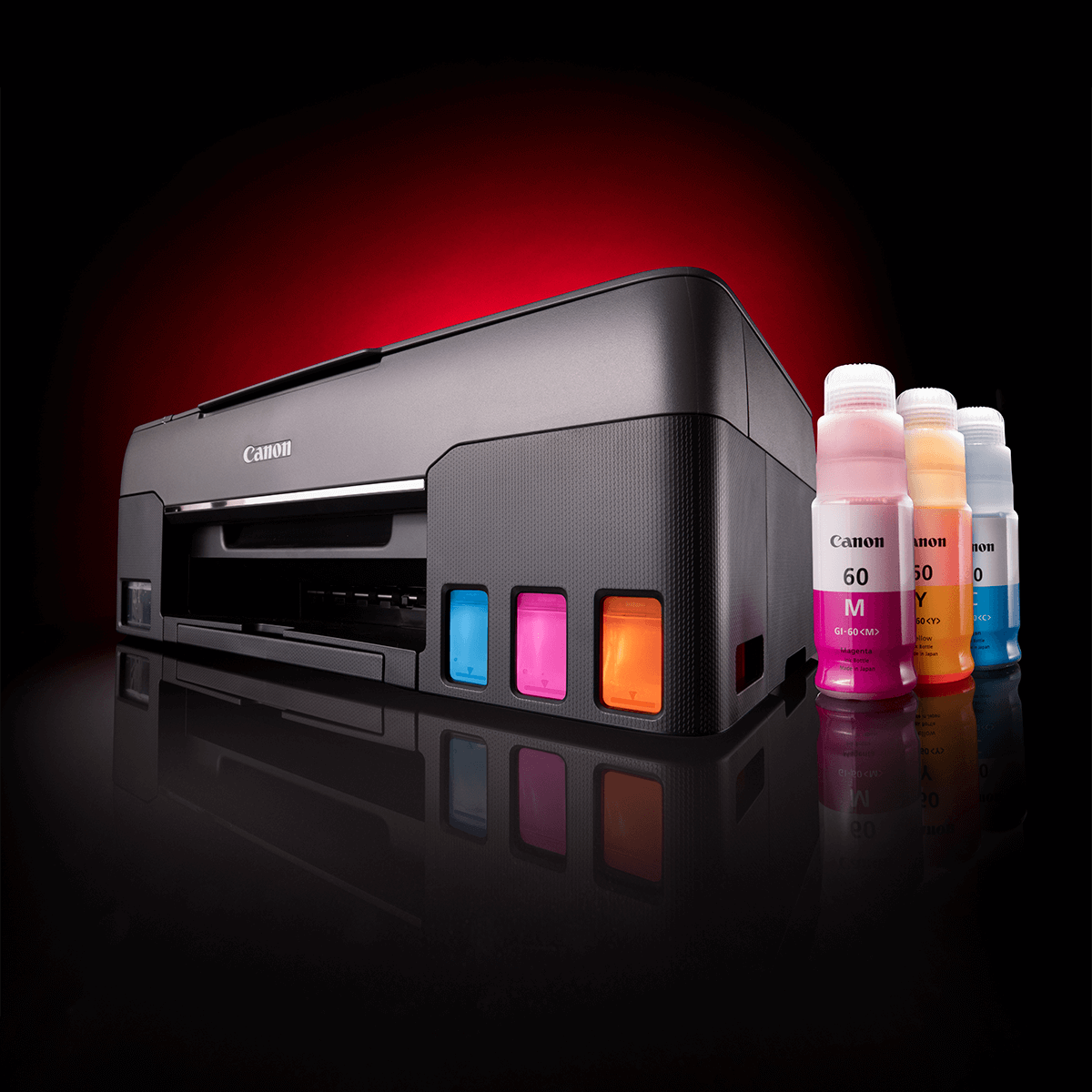 Canon Wireless Multifunctional Refillable Mega Tank A4 Colour Printer