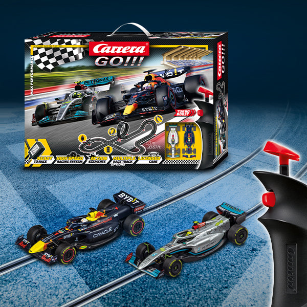 Carrera Digital Slot Car Racing System Go!!! F1 Track-6.3m Max Performance