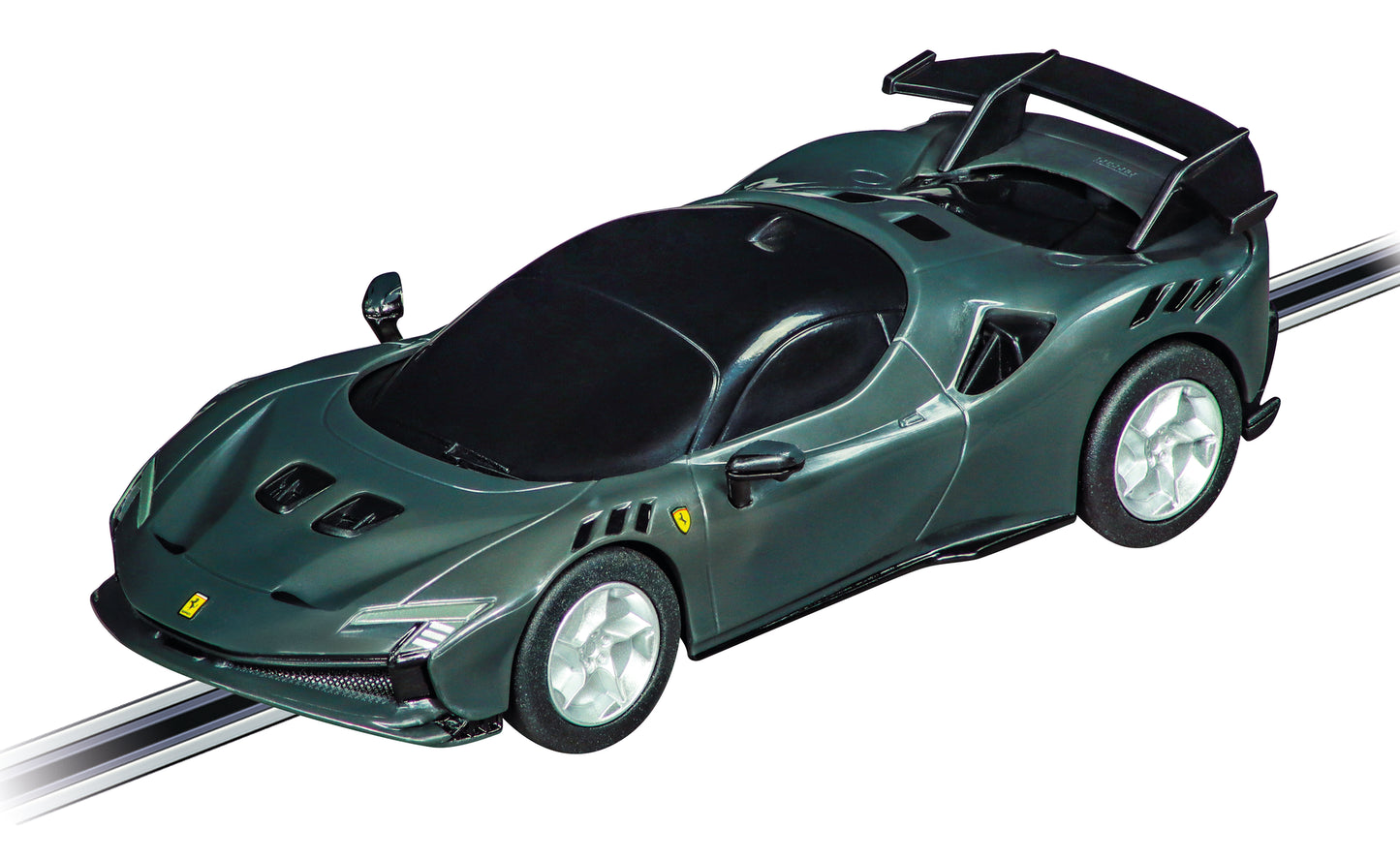 Carrera GO!!! Ferrari Supercar Power Wireless Slot Car Racing Set – Ferrari SF90 XX Stradale – 1:43 Scale