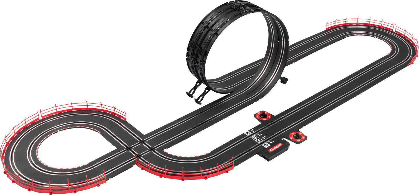 Carrera GO!!! Ferrari Supercar Power Wireless Slot Car Racing Set – Ferrari SF90 XX Stradale – 1:43 Scale