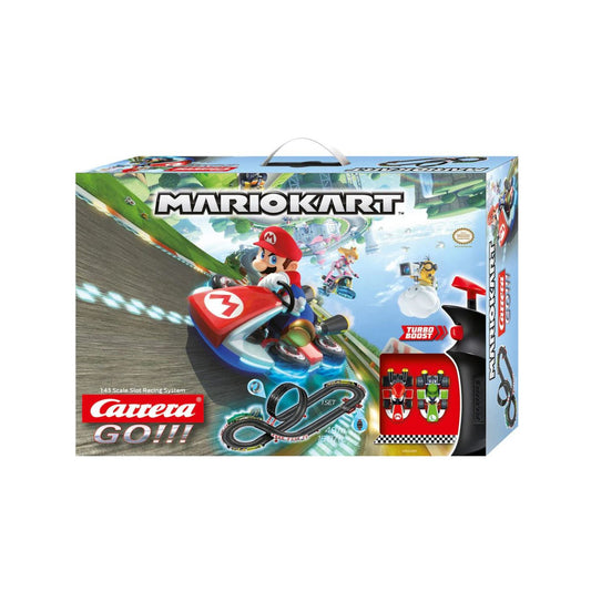 Carrera GO!!! Nintendo Mario Kart 8 Slot Car Set – 1:43 Track Racing for Kids