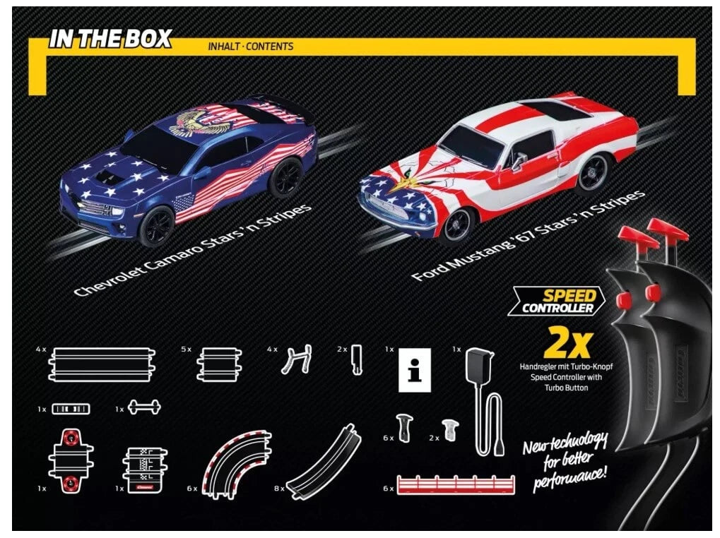 Carrera GO!!! Street Legends Slot Car Set – 1/43 Scale Racing