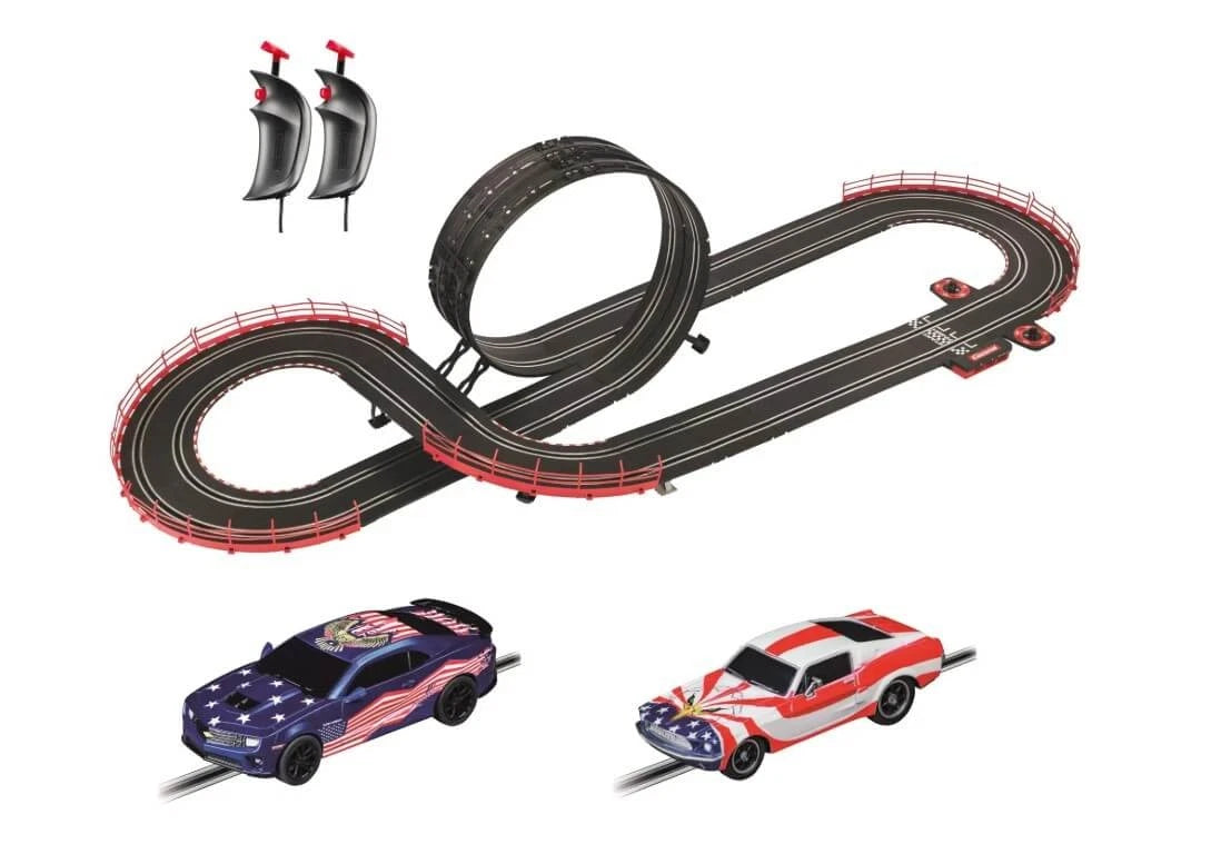 Carrera GO!!! Street Legends Slot Car Set – 1/43 Scale Racing