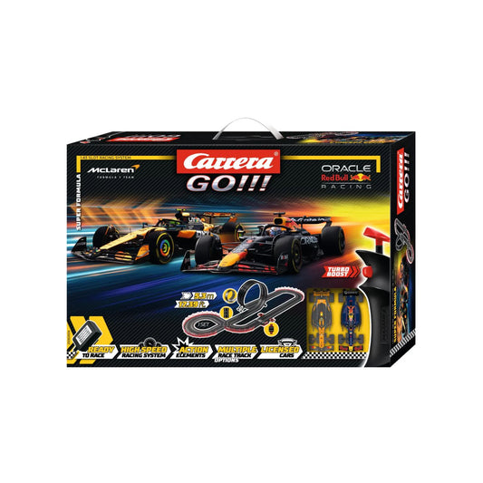 Carrera GO!!! Super Formula Set – Verstappen vs Norris 5.3m Track