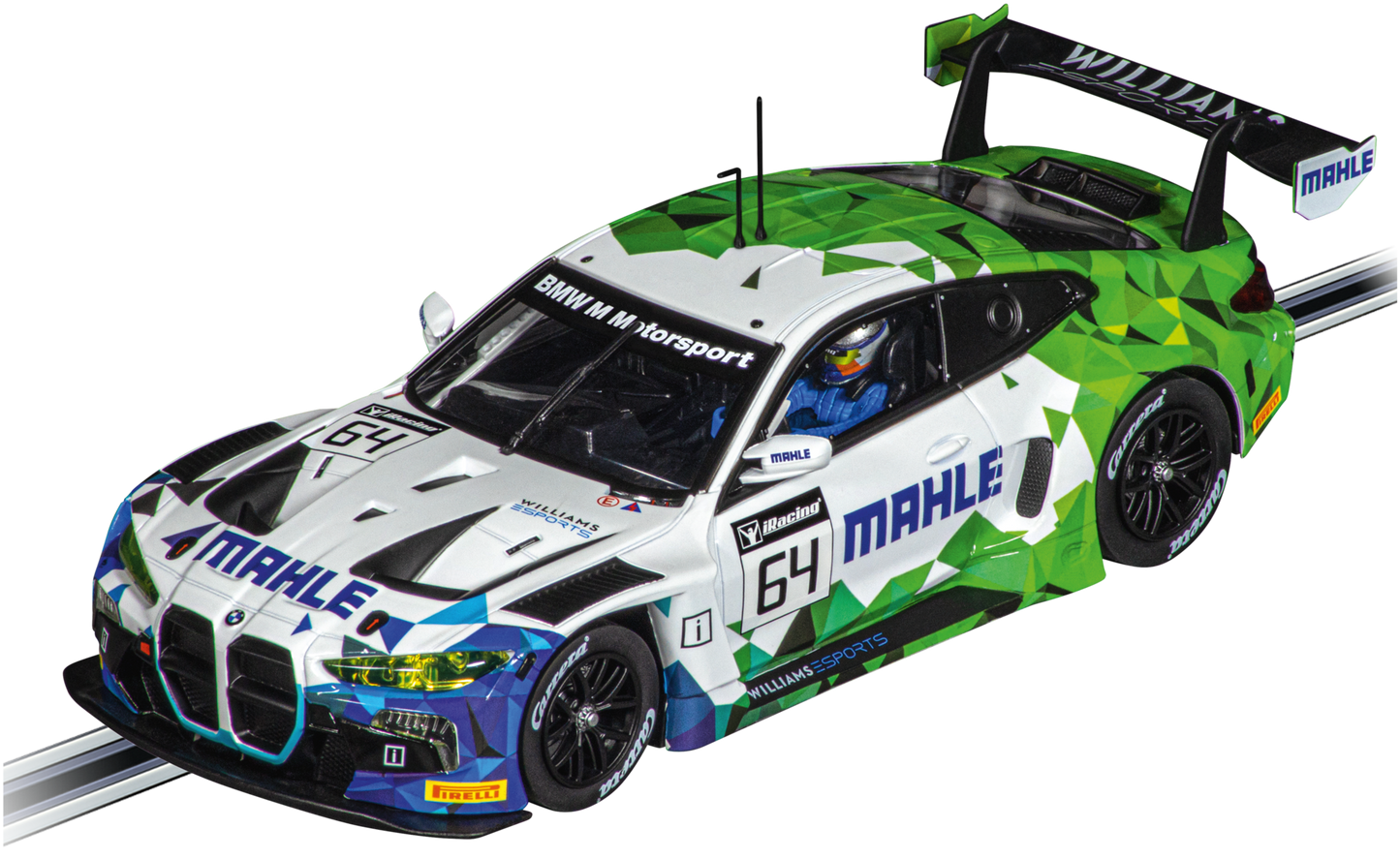 Carrera Premium Digital 124 Slot Car Racing System BMW M4 GT3 Scale 1:24 Extra Wide 8m Track - Start Your Engines