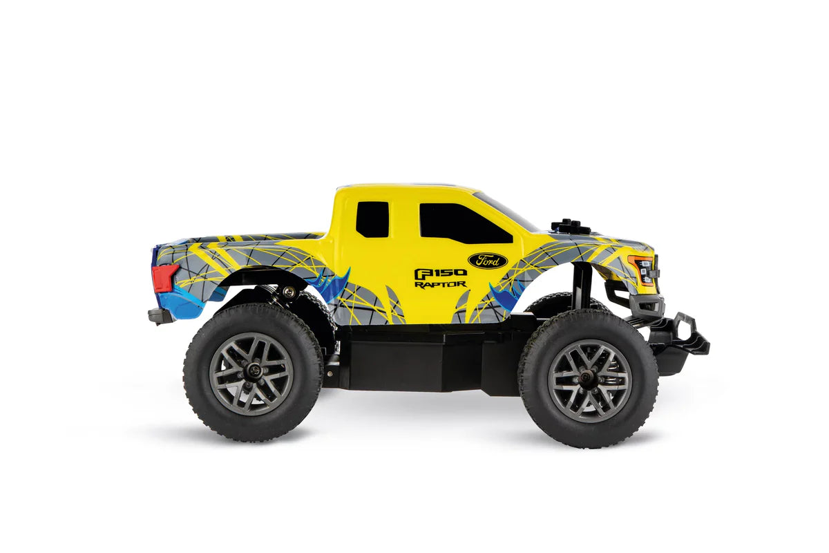 Carrera RC Ford F-150 Raptor 2.4GHz – YellowBlue Off-Road Truck