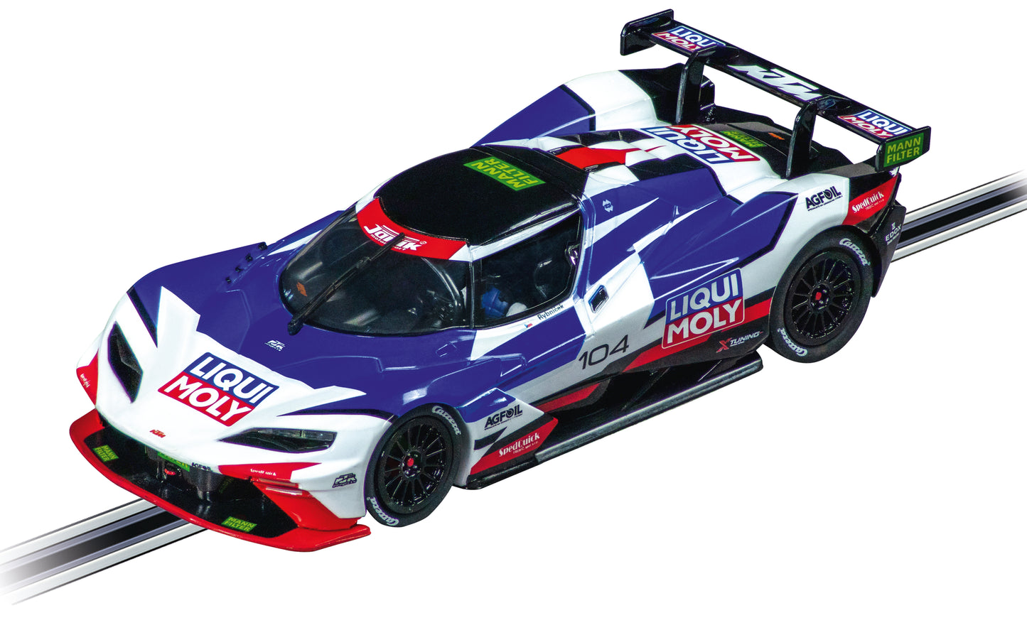 Carrera Evolution Fame and Flames Slot Car Set – 1:32 Scale with Mercedes-AMG GT3 & KTM X-BOW