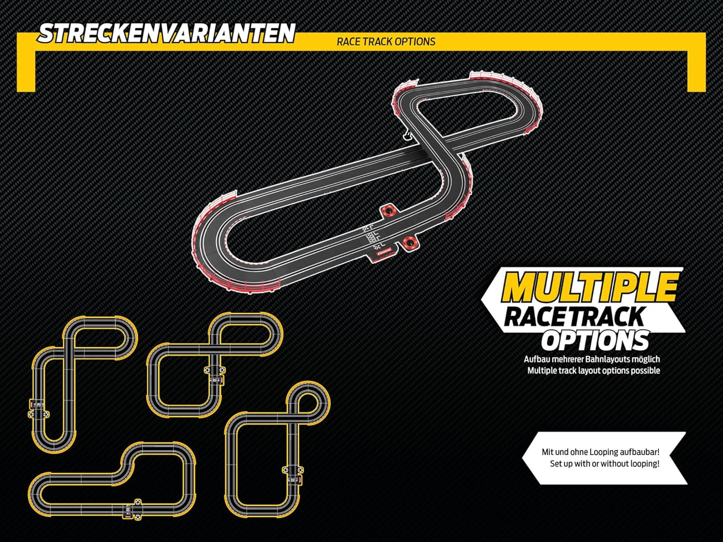 Carrera GO!!! 62572 Flying Lap Slot Car Set – 1:43 Scale Formula 1 Racing with Ferrari SF-23 & Red Bull RB19