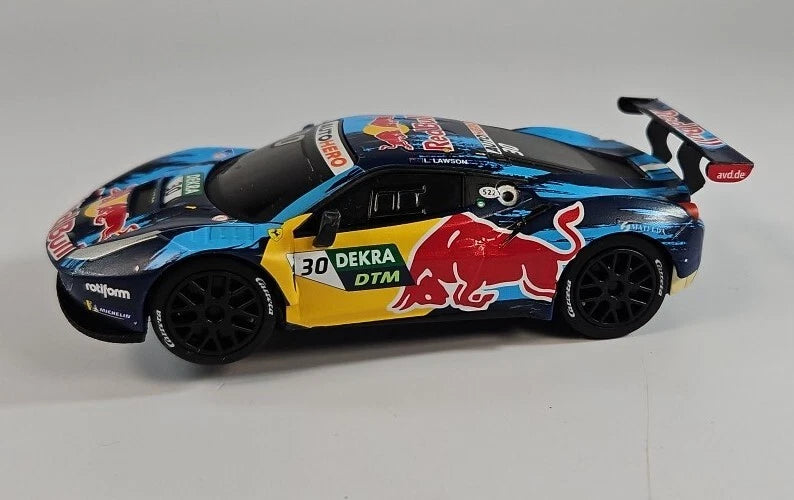 Carrera GO!!! Ferrari 488 GT3 "Red Bull AF Corse No.30" Slot Car – 1:43 Scale