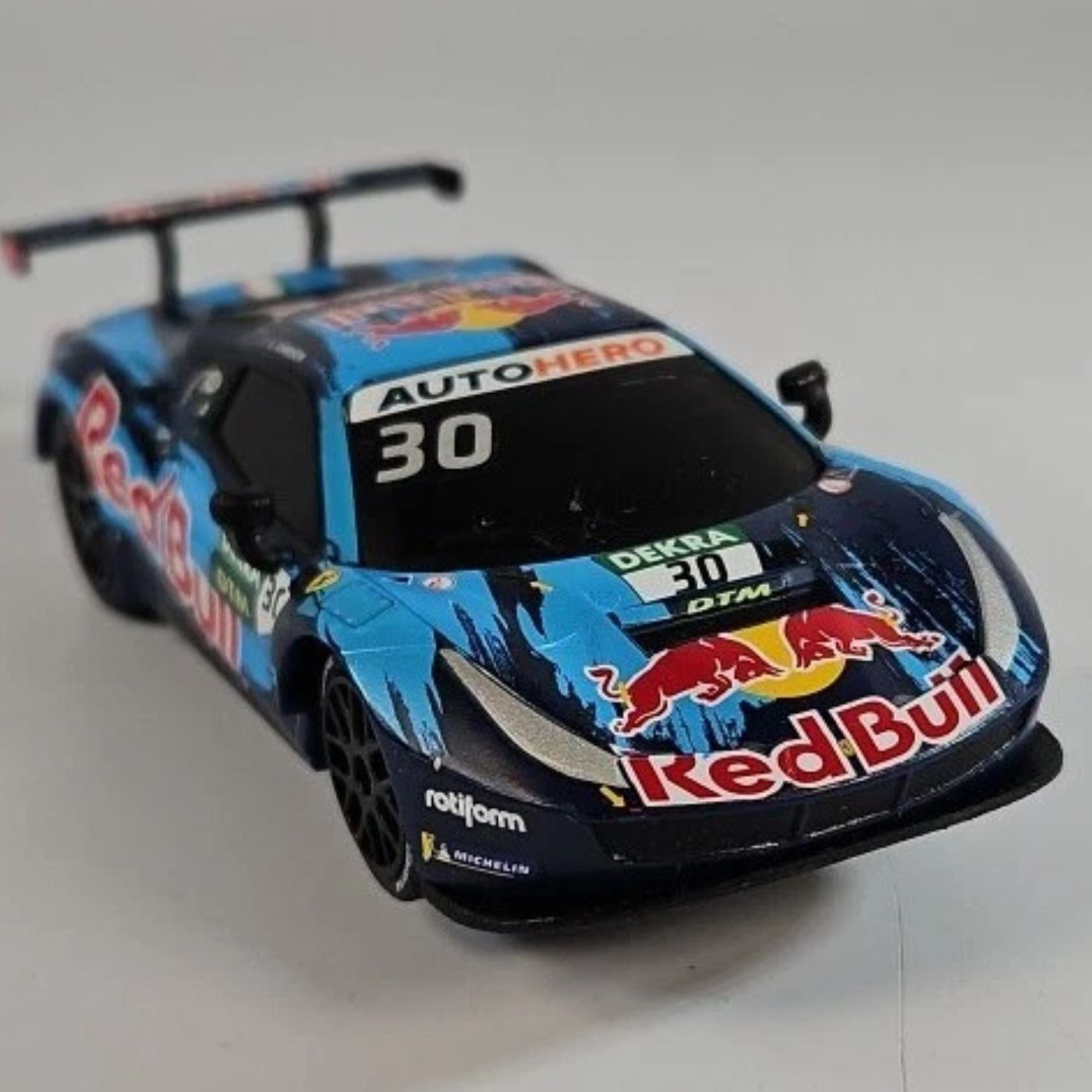 Carrera GO!!! Ferrari 488 GT3 "Red Bull AF Corse No.30" Slot Car – 1:43 Scale