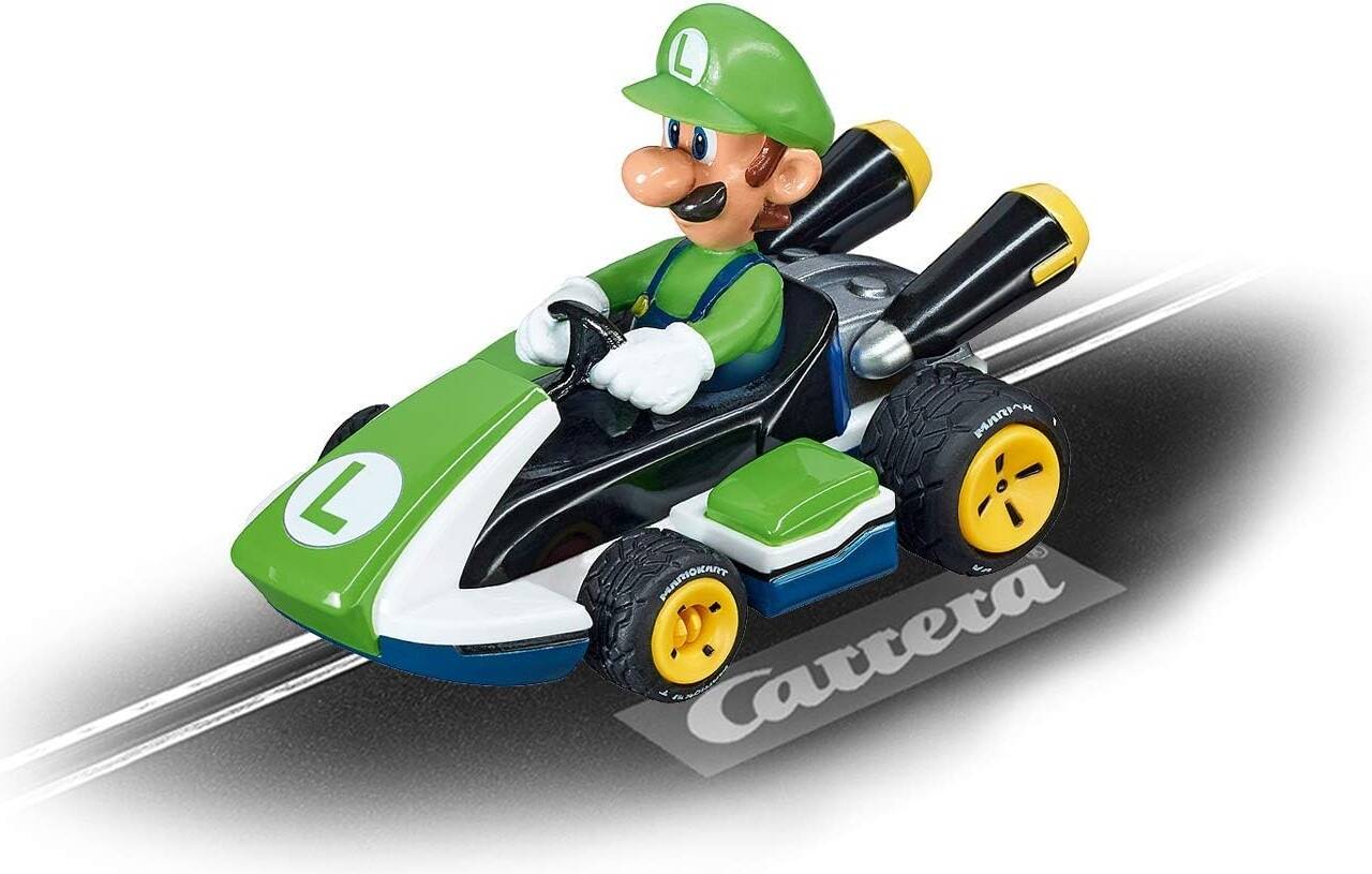 Carrera GO!!! Nintendo Mario Kart 8 Slot Car Set – 1:43 Track Racing for Kids