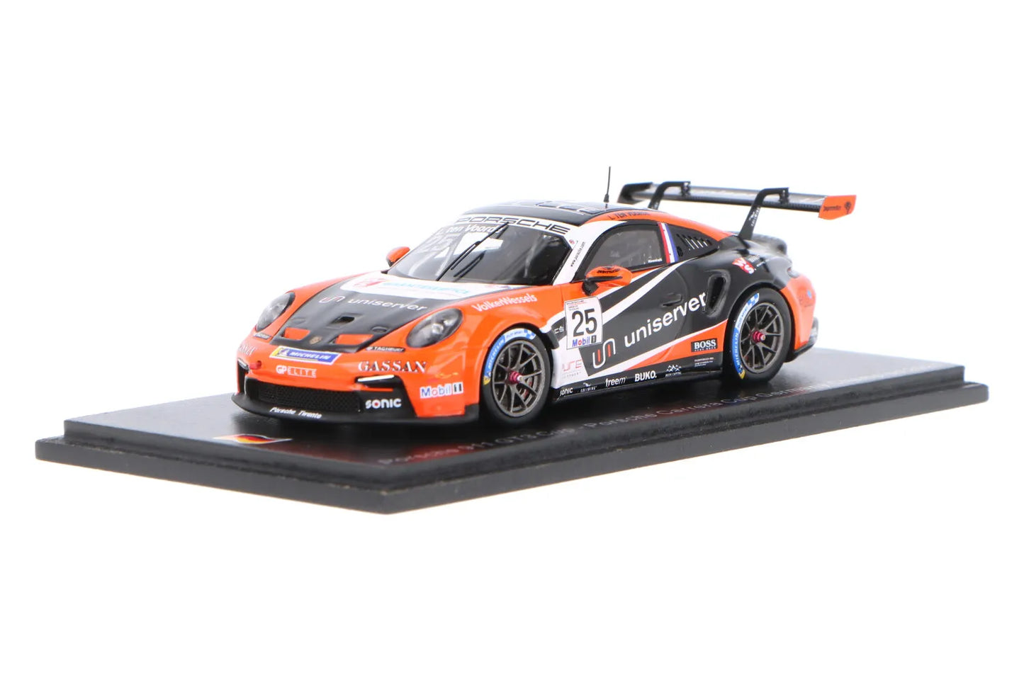 Carrera GO!!! Porsche 911 GT3 Cup (992) "Team GP-Elite No.25" Slot Car – 1:43 Scale