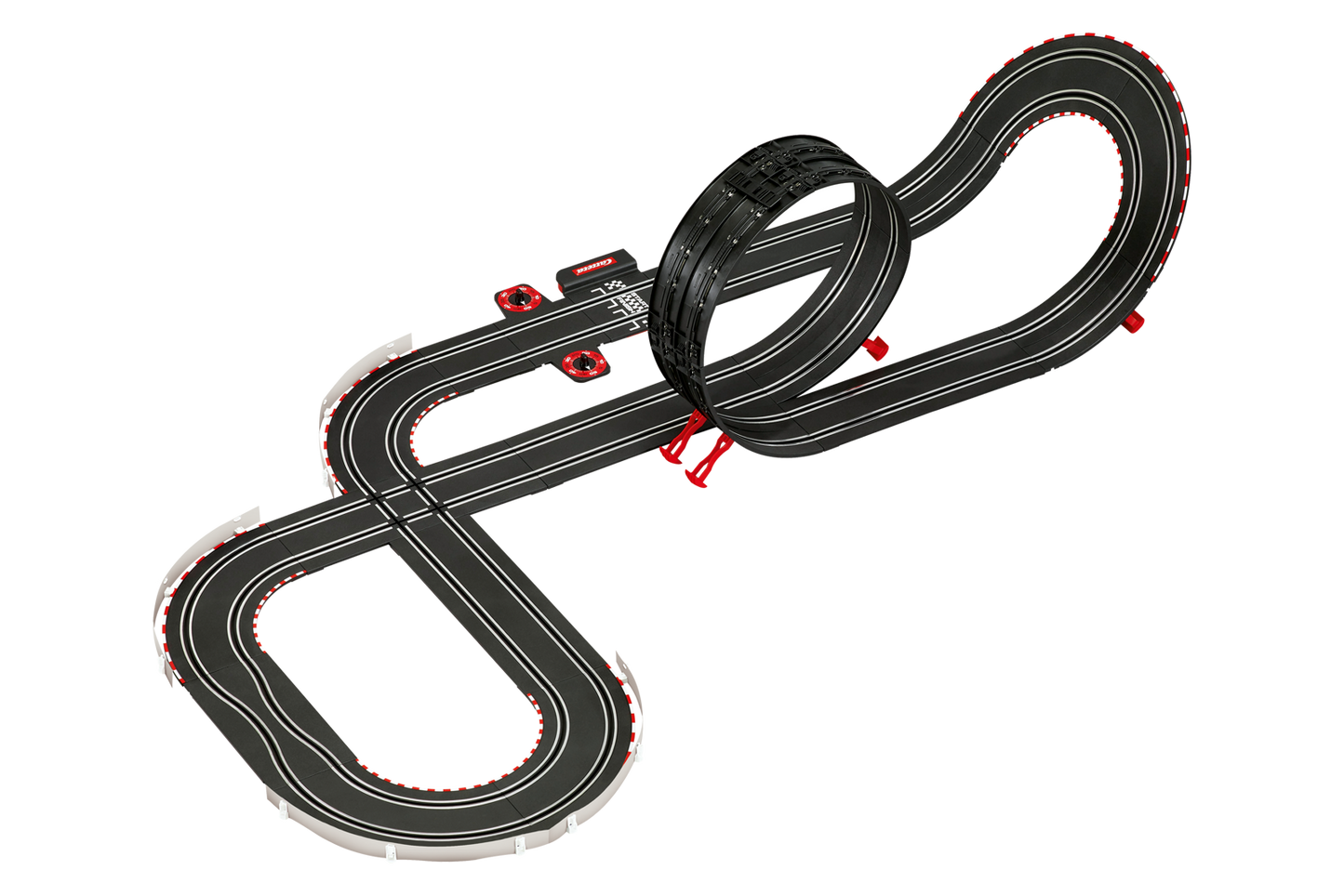 Carrera GO!!! Speed 'n' Chase Slot Car Set – 1:43 Scale Ferrari F12 vs Lamborghini Huracán Police Chase