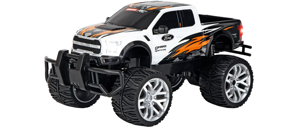 Carrera RC Ford F-150 Raptor 1:14 – White Flame 2.4GHz Truck