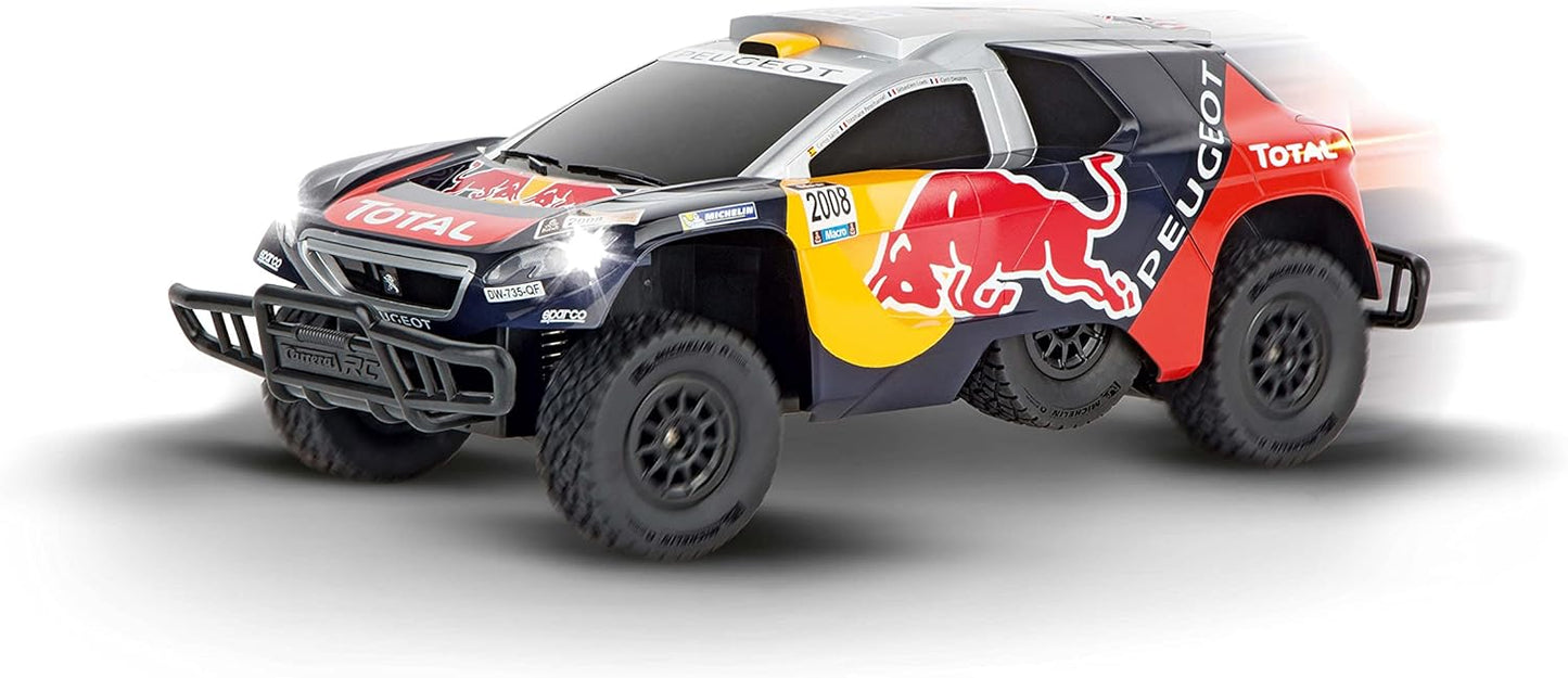 Carrera RC Peugeot 2008 DKR 16 Red Bull 2.4GHz Off-Road Car
