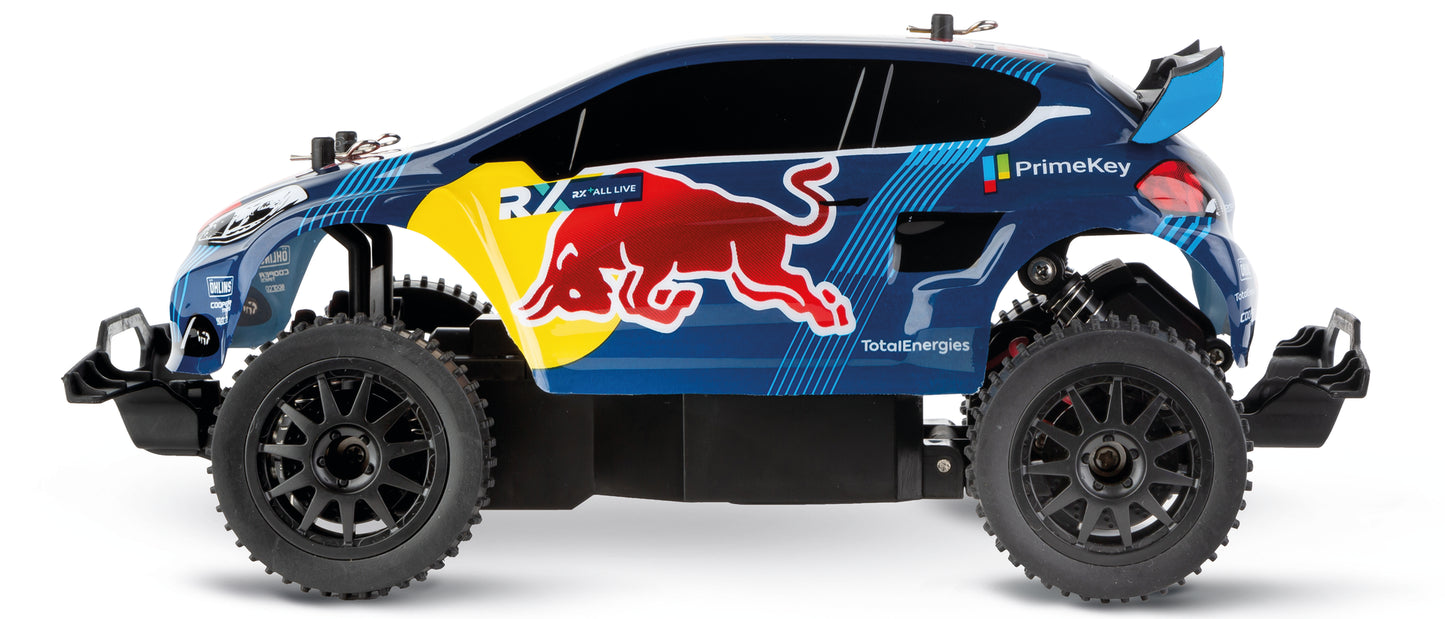 Carrera RC Red Bull Peugeot WRX 208 Rallycross Car