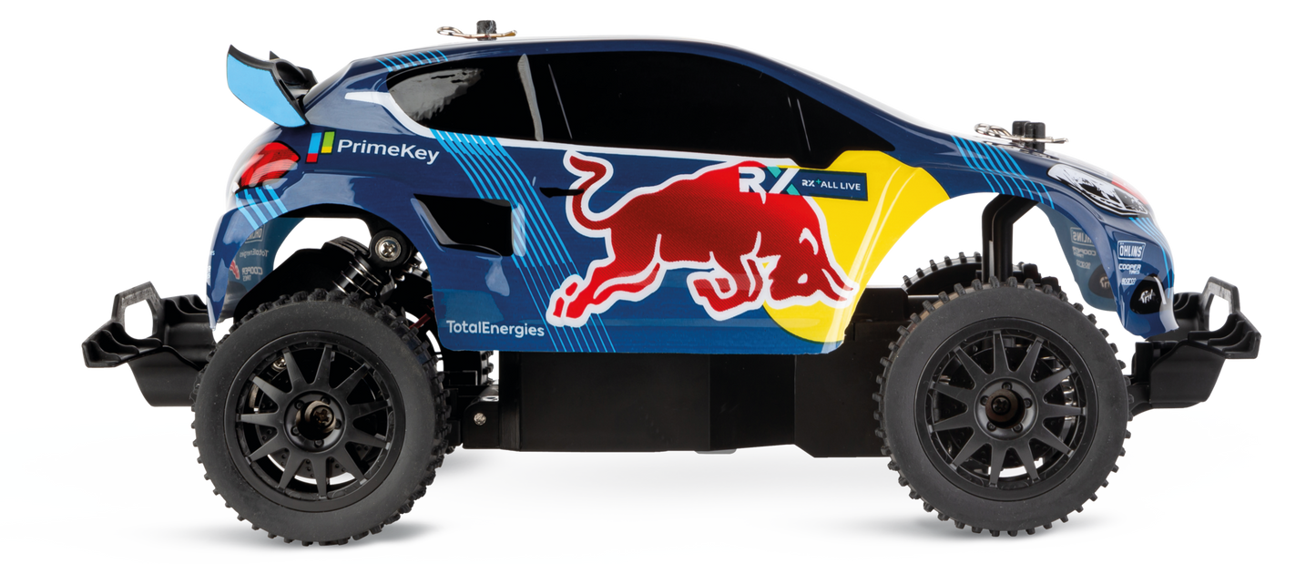 Carrera RC Red Bull Peugeot WRX 208 Rallycross Car