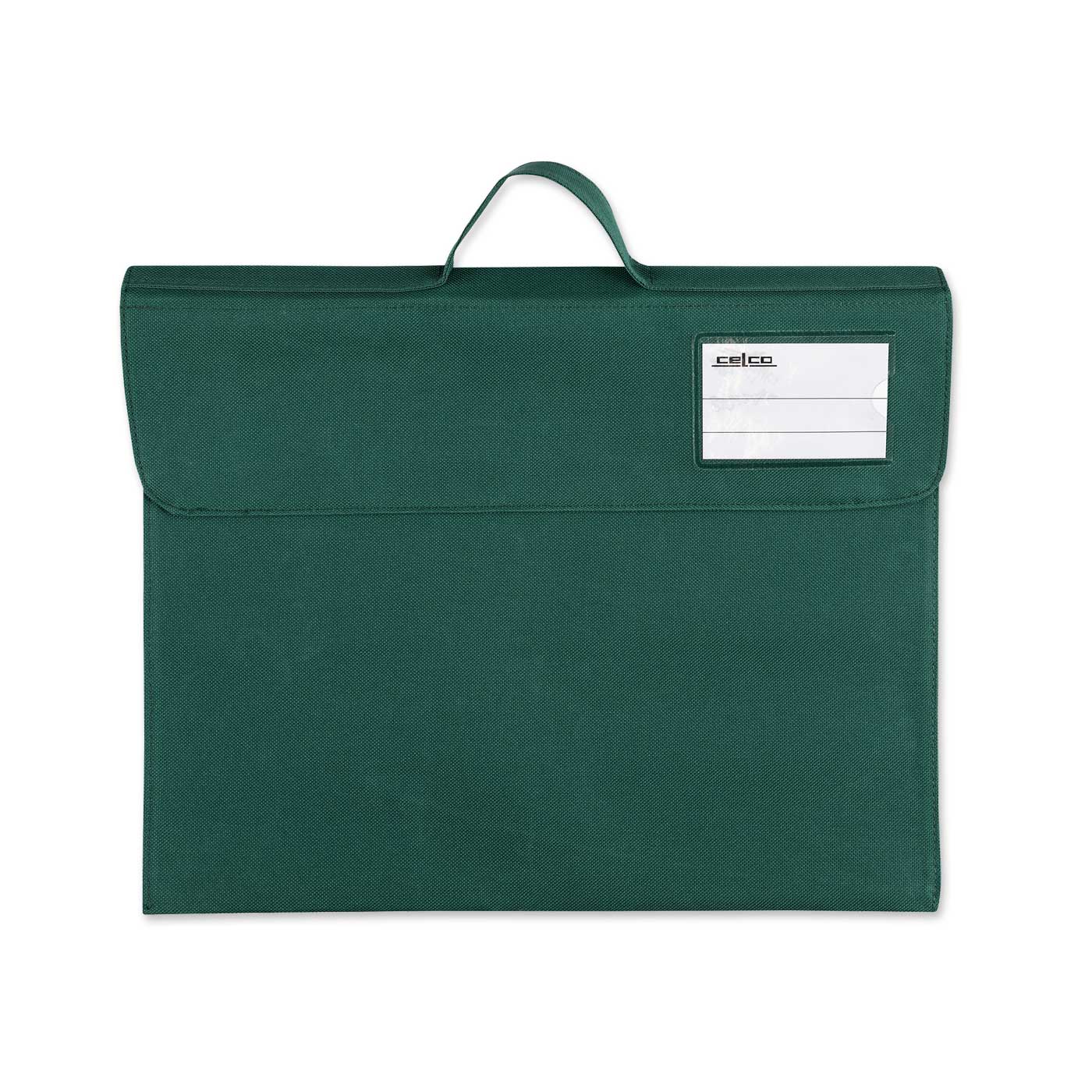 Celco Book Bag Library Bag 29 x 37cm Green – School Depot NZ