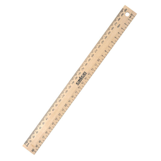 Celco Ruler Wooden 30cm