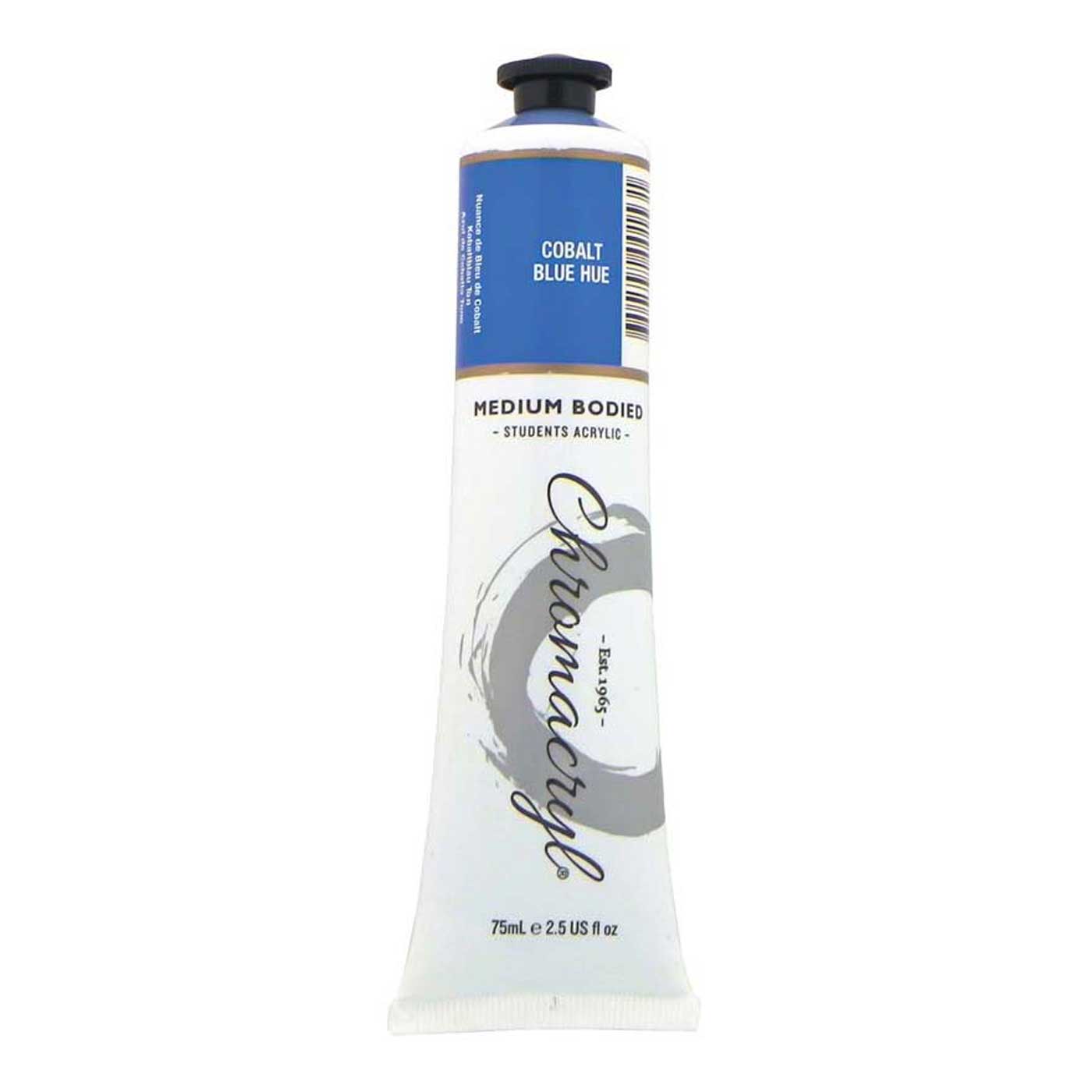 Chromacryl Student Acrylic Paint 75ml Cobalt Blue Hue
