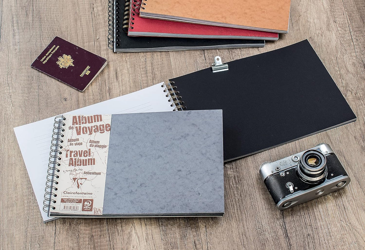 Clairefontaine Age Bag Travel Album Visual Diary A4