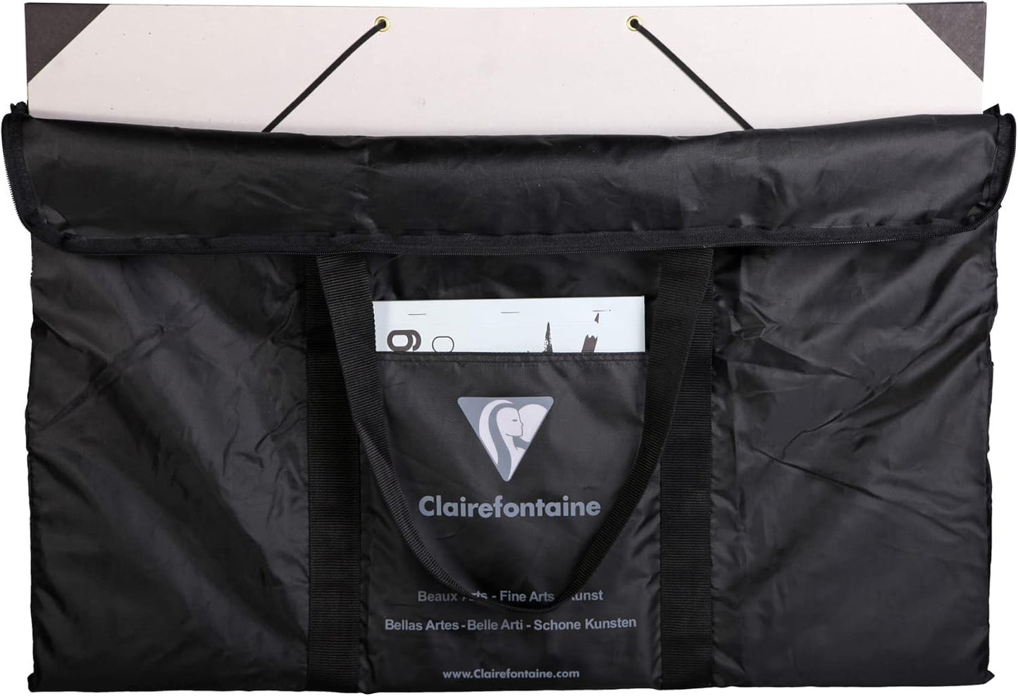 Clairefontaine Art Folder Carry Bag Black A3
