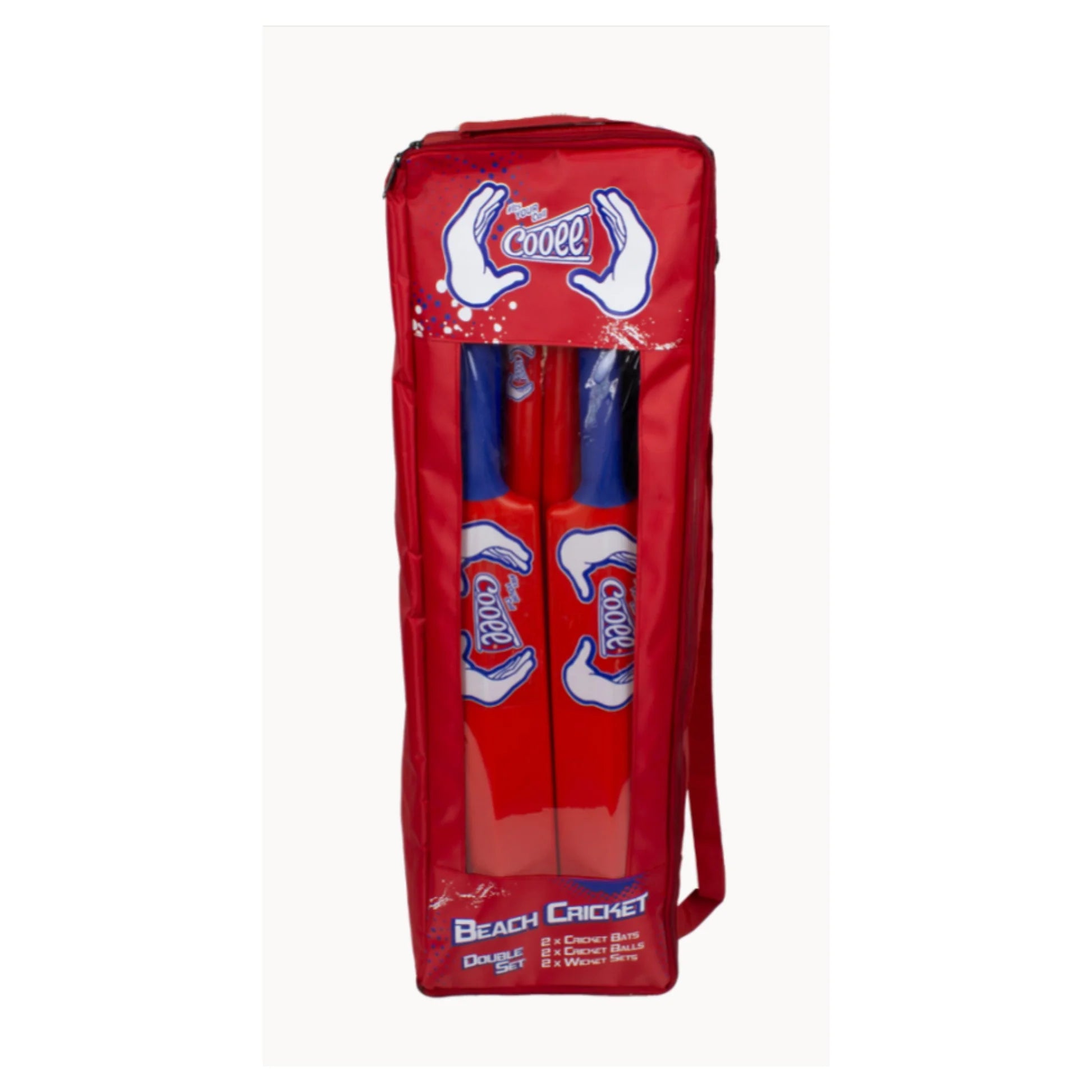 Cooee Premium Outdoor Double Cricket Set of 7 – Beach & Backyard Fun for All Ages