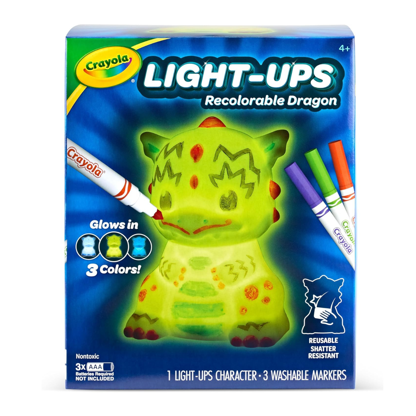 Crayola Light-Ups Rerecordable Craft Dragon