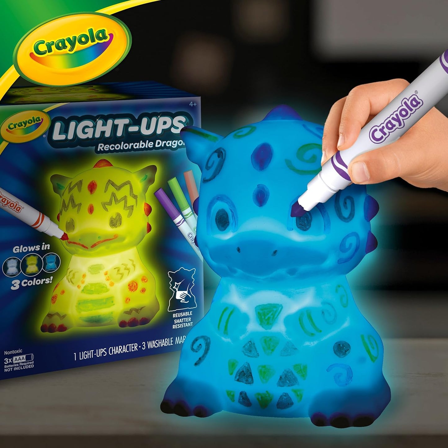 Crayola Light-Ups Rerecordable Craft Dragon