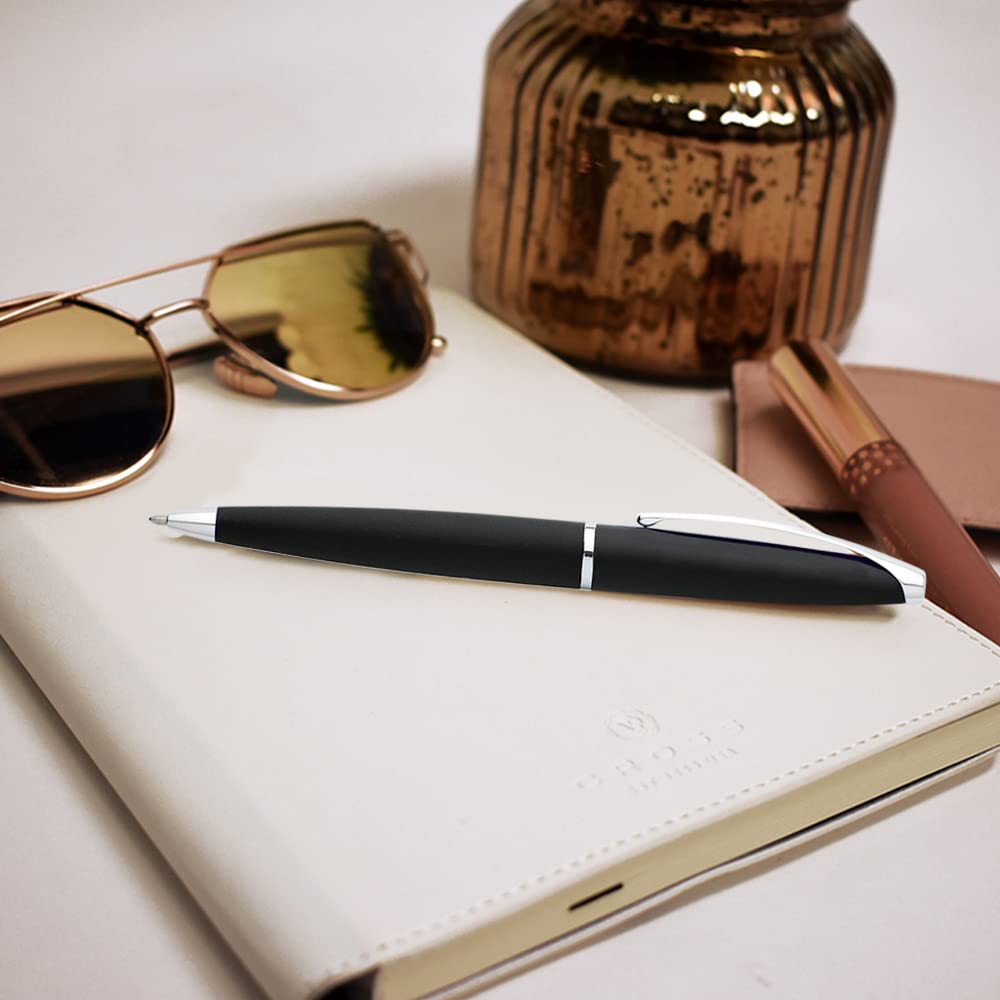 Cross Ballpoint Pen ATX Basalt Medium Tip Black
