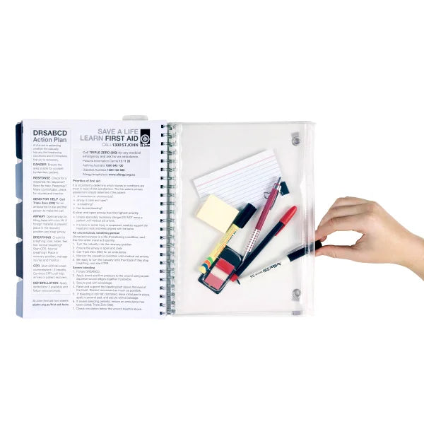 Cumberland 2025 Teachers Planner Diary A4 Navy