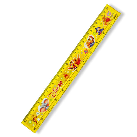 Disney Plastic Ruler 30cm Winnie the Pooh