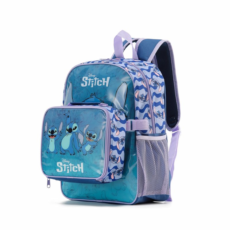 Disney Stitch Backpack with Cooler Lunch Bag 42x30x17cm