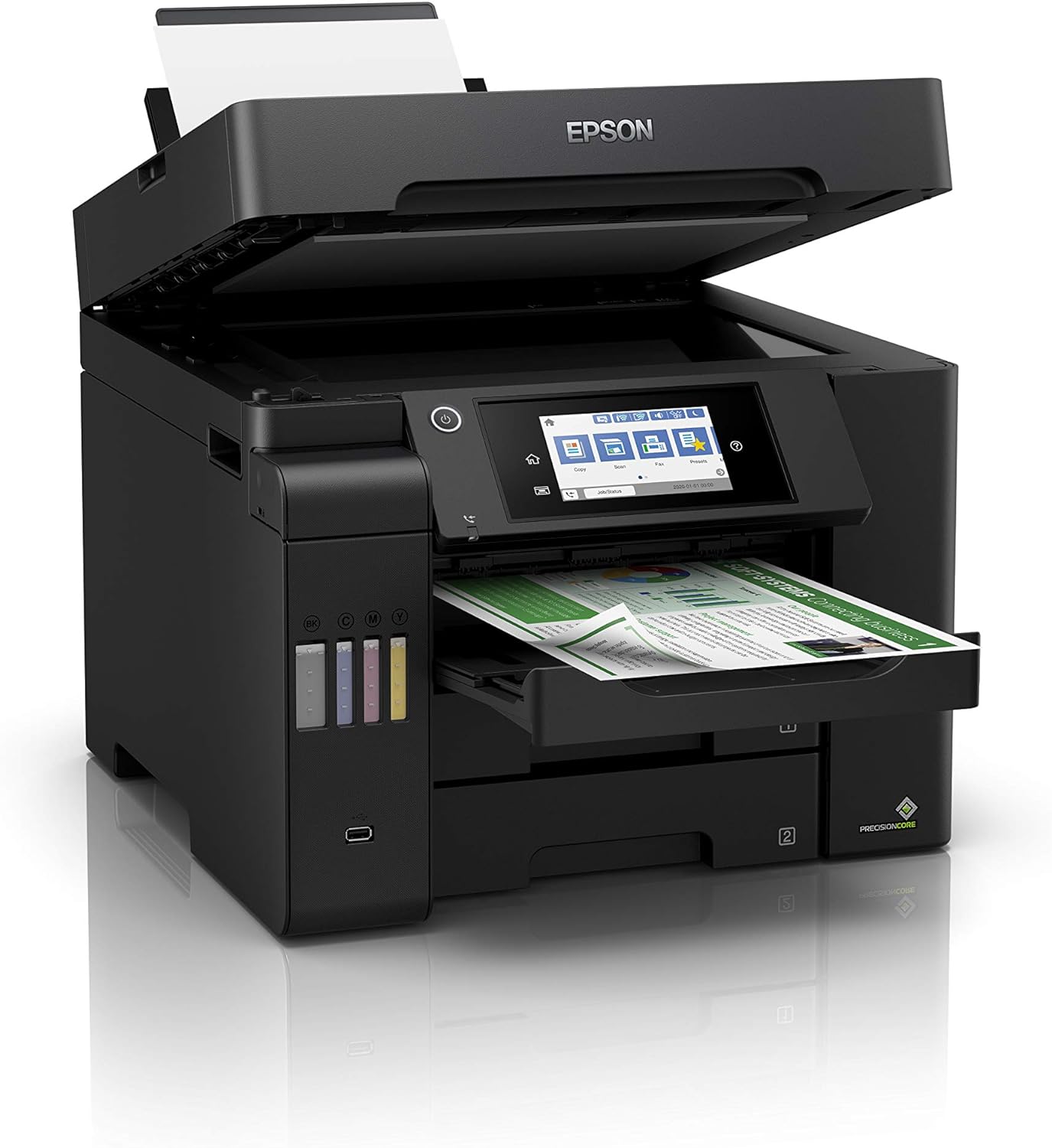 EPSON EcoTank A4 All-in-One 4.3" Touchscreen Wireless Fast Speed Printer