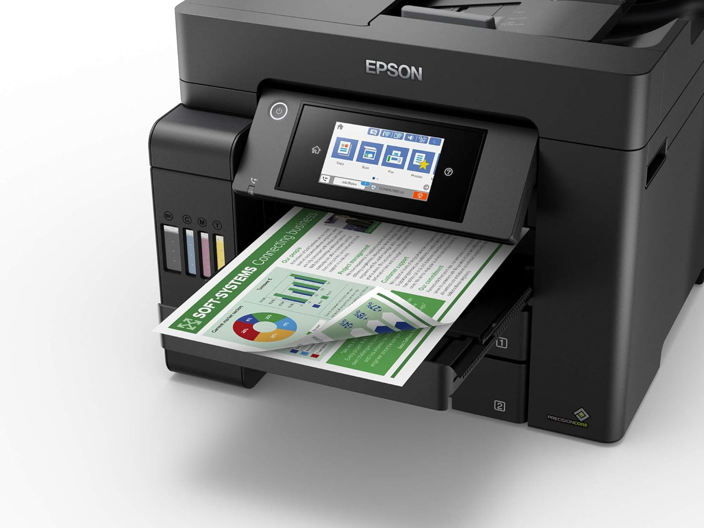 EPSON EcoTank A4 All-in-One 4.3" Touchscreen Wireless Fast Speed Printer