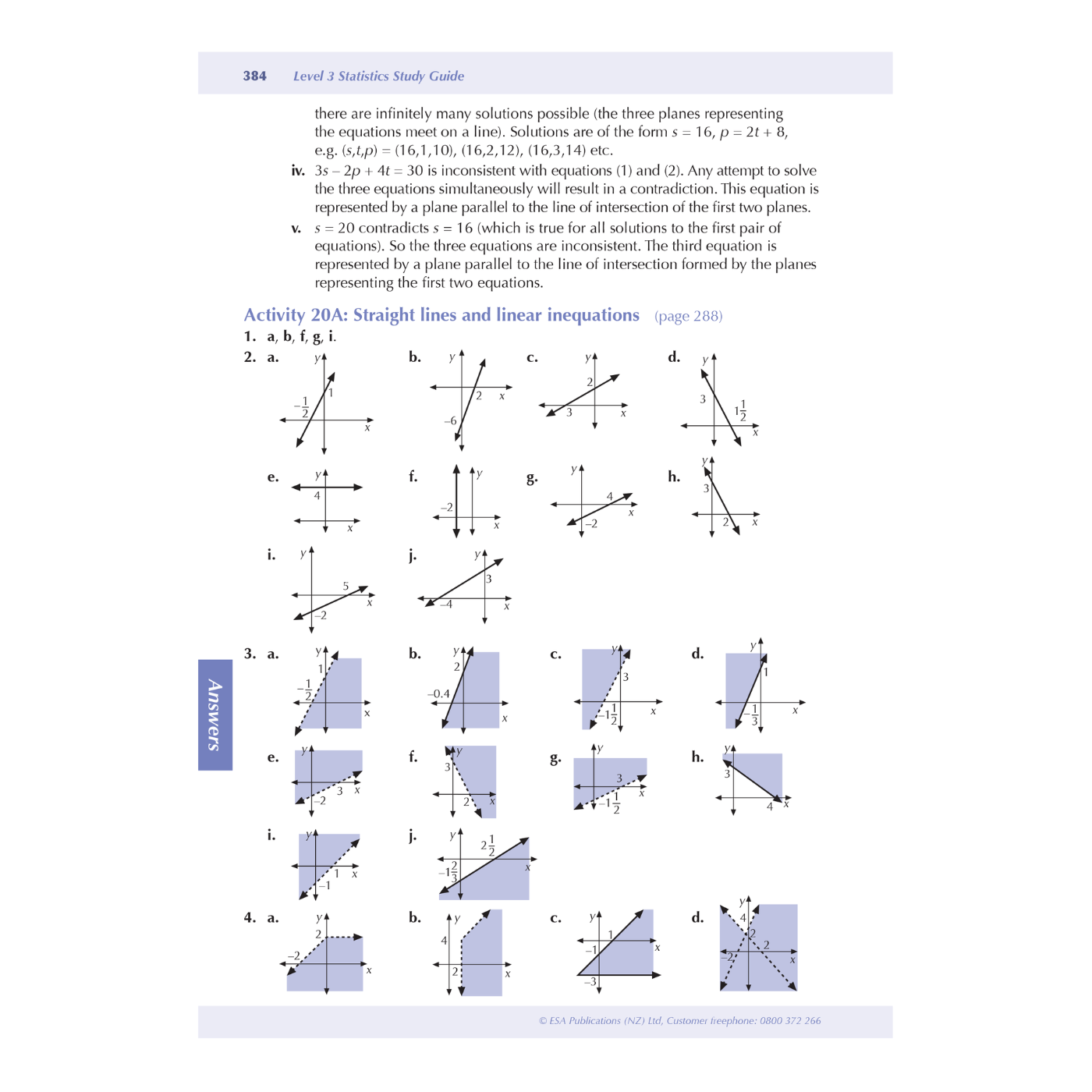 ESA Study Guide Level 3 Statistics