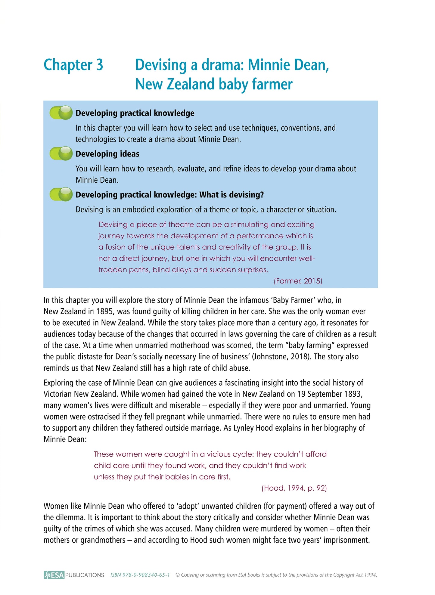 ESA Drama Resources for New Zealand Senior Secondary Schools – Ko Te Ao Toi Whakaari: He Puka Rauemi mā Aotearoa