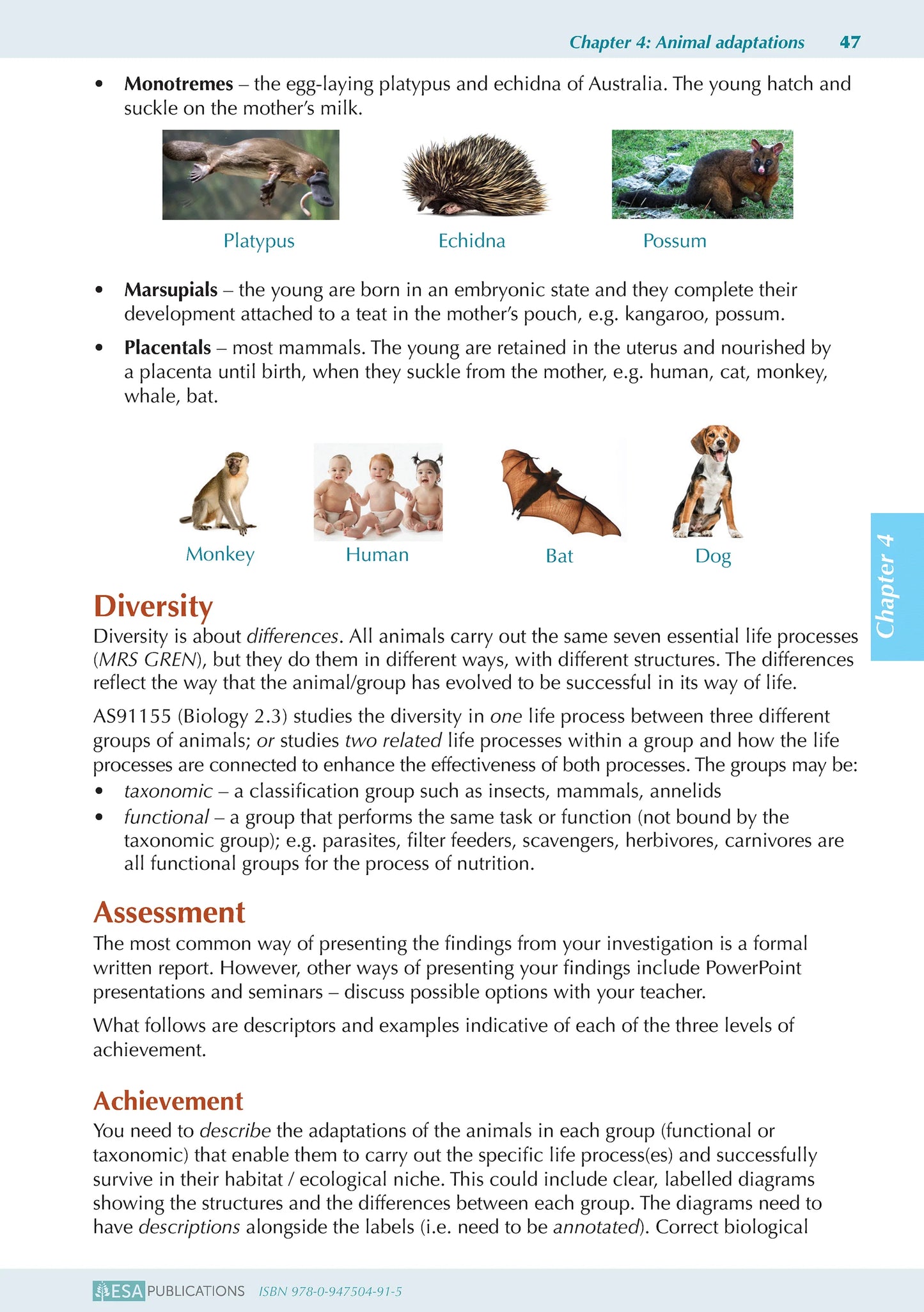 ESA Study Guide Level 2 Biology