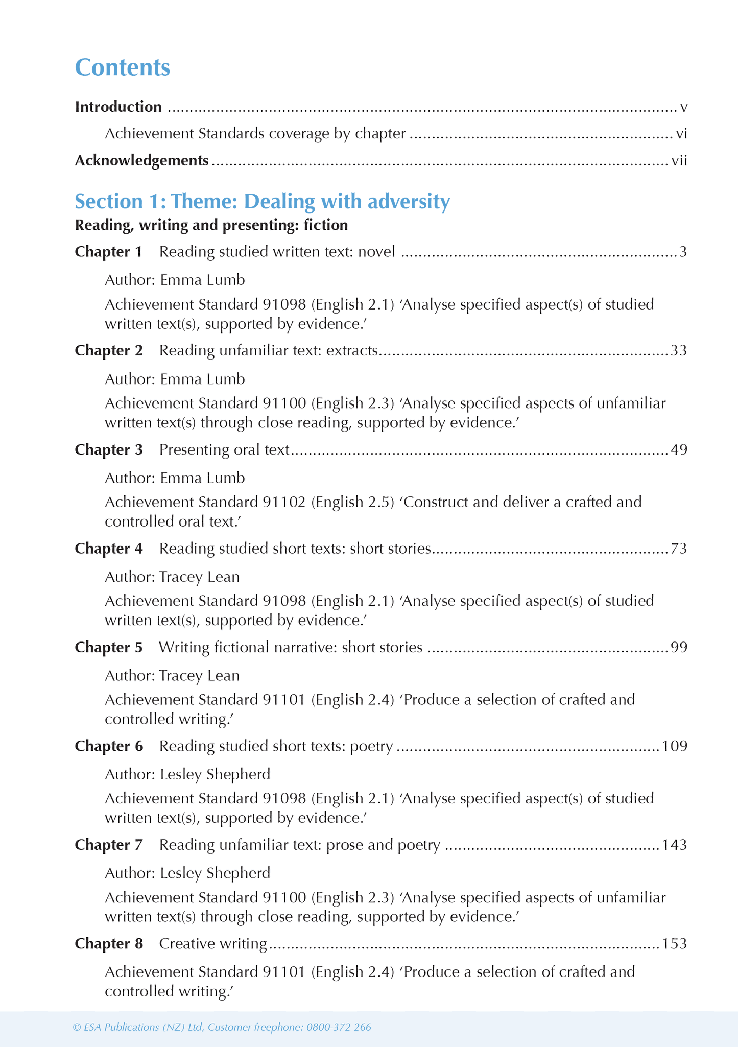 ESA Study Guide Level 2 English