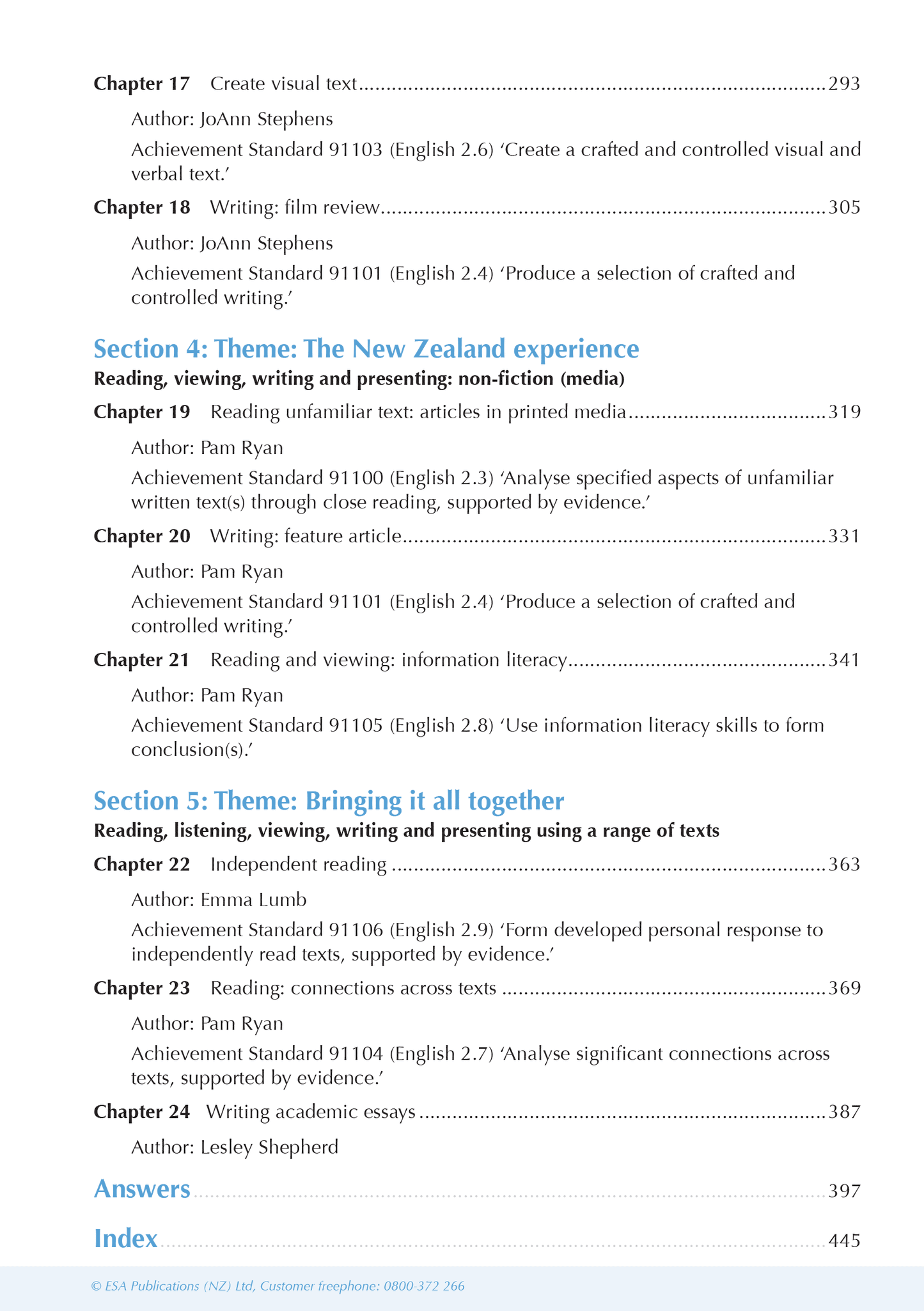 ESA Study Guide Level 2 English
